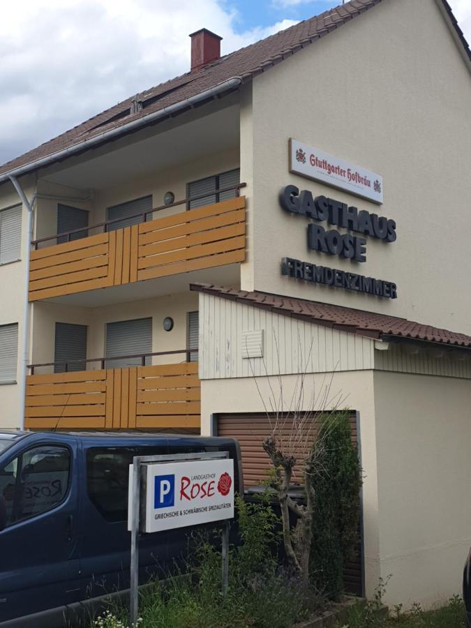 Landgasthof Rose Hotel Ditzingen Exterior photo
