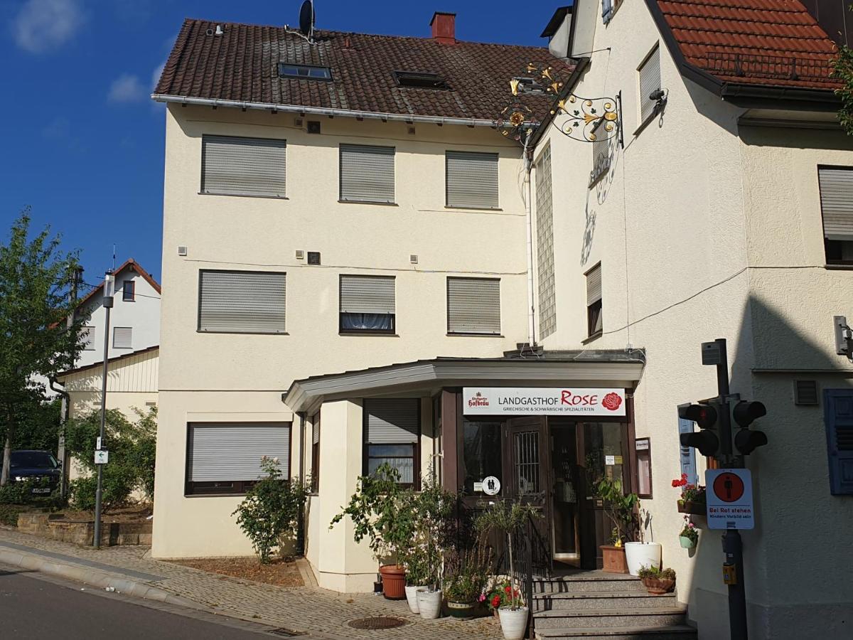 Landgasthof Rose Hotel Ditzingen Exterior photo
